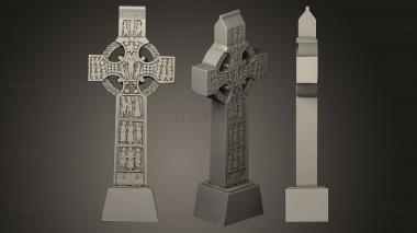 3D model Celtic Cross (STL)